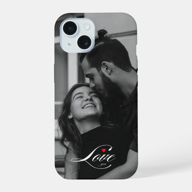 Capa de telefone com foto personalizada Apple iPho (Verso)