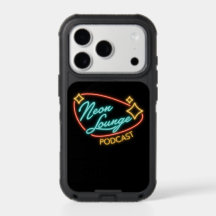 Capa de telefone com logotipo do Neon Lounge