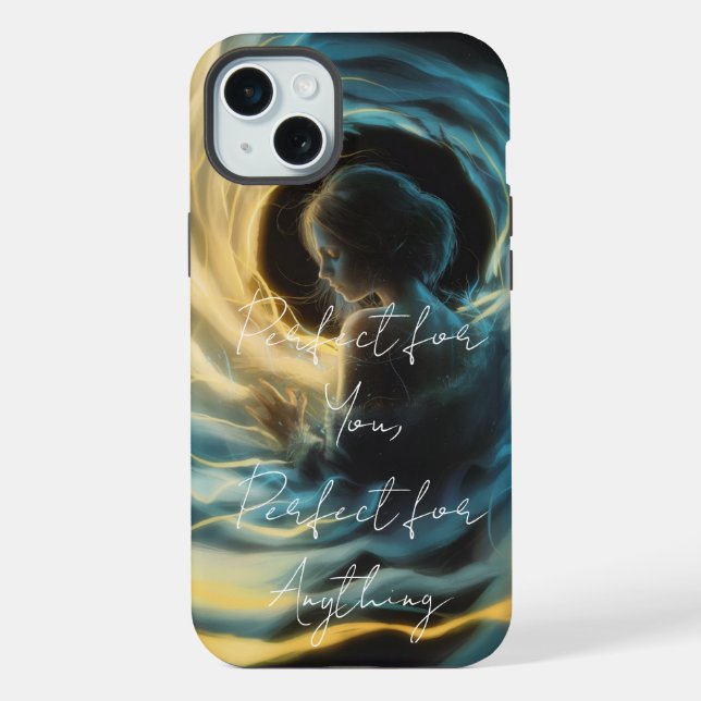 Capa de telefone com luz da lua (Verso)