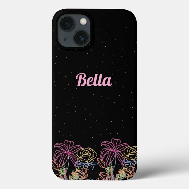 Capa de Telefone com Nome Personalizado (Verso)