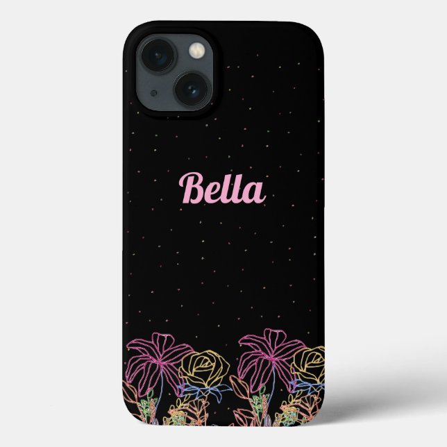 Capa de Telefone com Nome Personalizado (Verso)