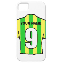 Capa de telefone com o Club Colors! Camisa verde e