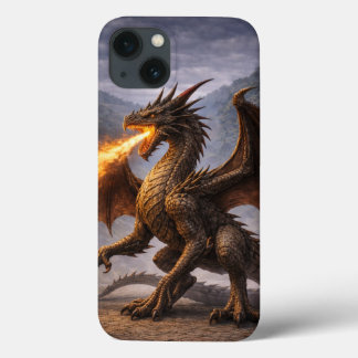 Capa de Telefone com Padrão de Escamas de Dragão