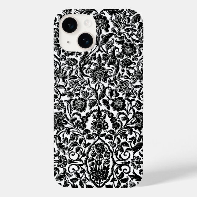 Capa de telefone com paisagem de tinta lavada Zen  (Verso)