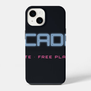 Capa de telefone com sinal de néon Arcadius