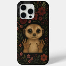 Capa de telefone com suricata