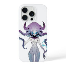 Capa de telefone com tentáculo de senhora