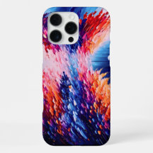 Capa de telefone com textura de pintura a óleo abs