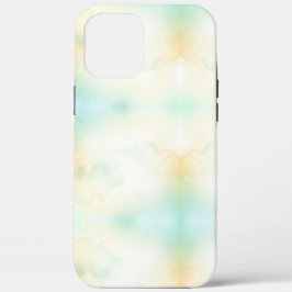 Capa de telefone com um design de aquarela pastel