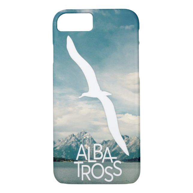 Capa de telefone da arte do albatroz (Verso)
