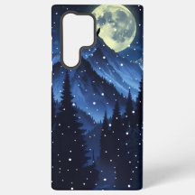 Capa de telefone da Floresta Ligada
