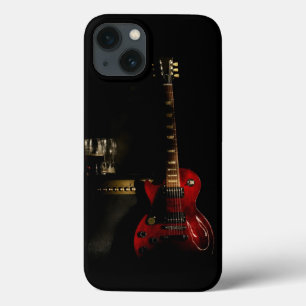 capa de telefone da guitarra elétrica do caso do