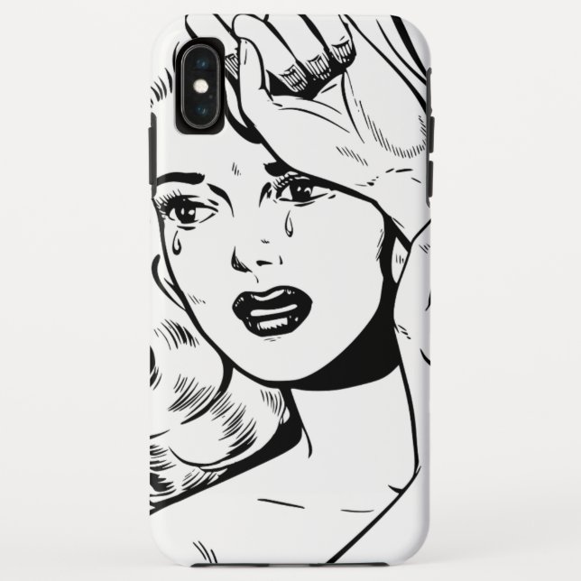 Capa de telefone da Mulher Choradora (Verso)