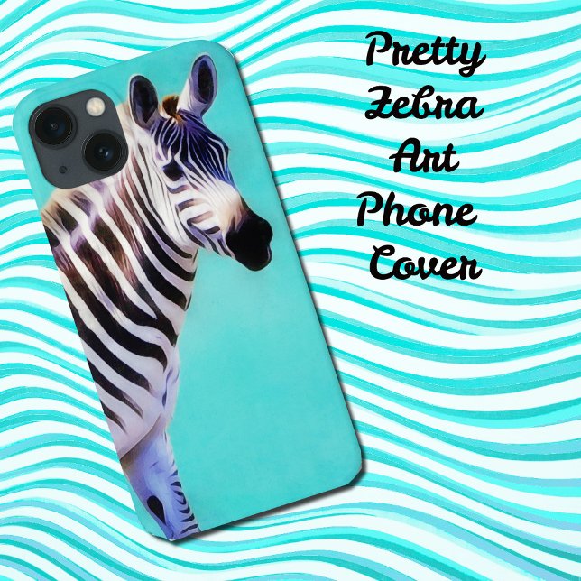 Capa de telefone da Natureza da Vida Selvagem de Z (Zebra Art Phone Cover)