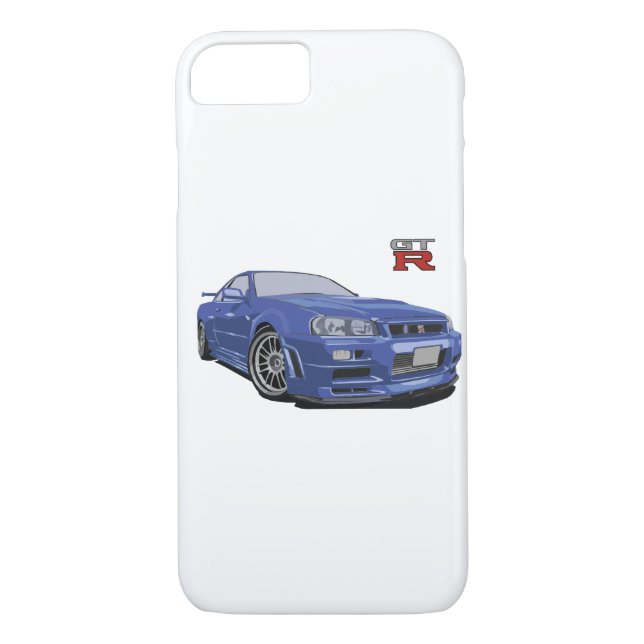 Capa de telefone da skyline R34 de Nissan (Verso)