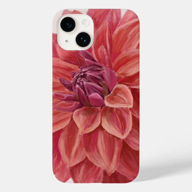 Capa de telefone Dahlia (Verso)