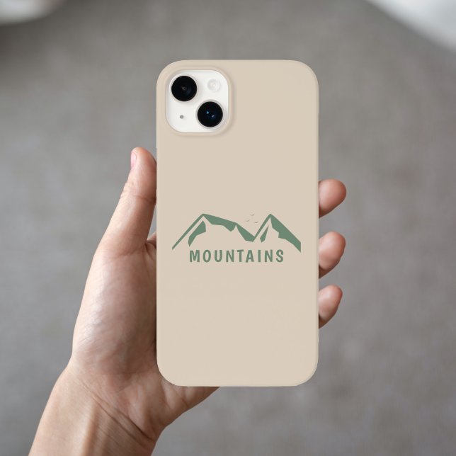 Capa de telefone das Montanhas Verdes (Green Mountains Phone Case)