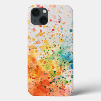 Capa de telefone de Aquarela - Multicoloração (Ond
