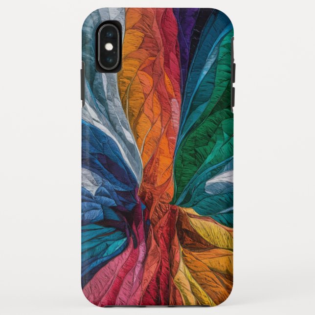 Capa de telefone de Arte de Estilo Kobra Vibrante  (Verso)