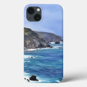 Capa de telefone de Arte de Praia das Oceanas