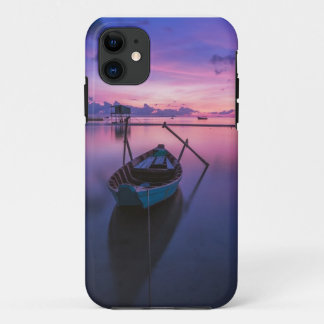 Capa de telefone de Barco Sunset
