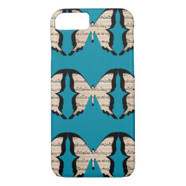 Capa de telefone de Borboletas Musicais