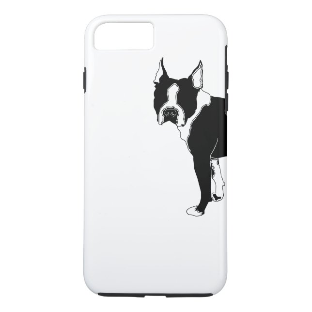 Capa de telefone de Boston Terrier (Verso)