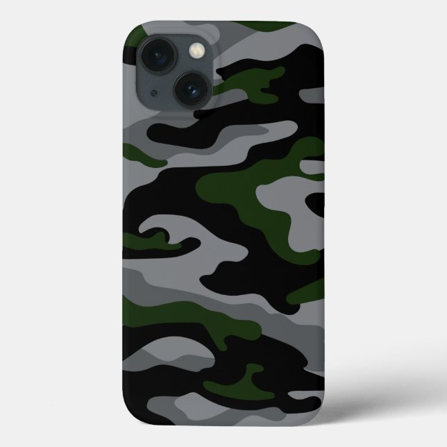 Capa de telefone de Camouflage de Padrão do Exérci (Verso)