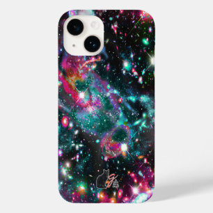 Capa de telefone de campo de estrela fosforescênci