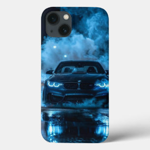 Capa de Telefone de Carro Esportivo Azul Meia-Noit