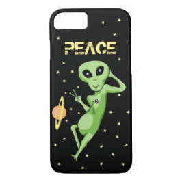 Capa de telefone de Célula de Alienígena de Paz