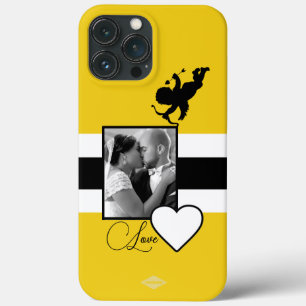 Capa de telefone de Célula Fotográfica Coração Bra