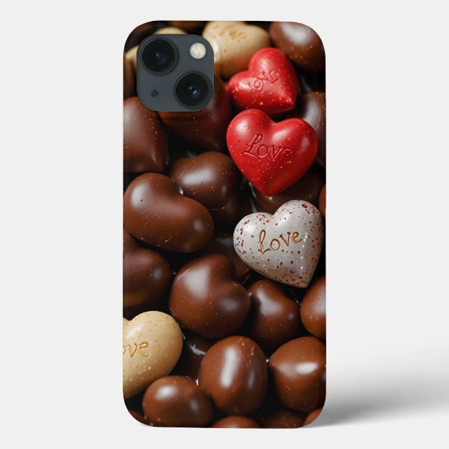 Capa de telefone de chocolate (Verso)