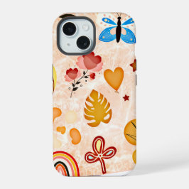Capa de telefone de Colagem de Stickers Aestéticos