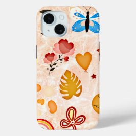 Capa de telefone de Colagem de Stickers Aestéticos