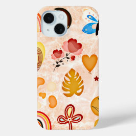 Capa de telefone de Colagem de Stickers Aestéticos