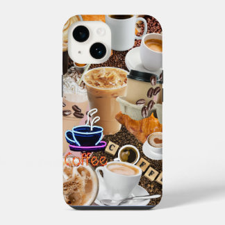 Capa de telefone de Colagem do Café