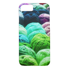 Capa de telefone de confecção de malhas