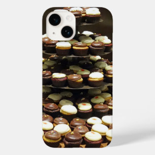 Capa de telefone de cupcakes
