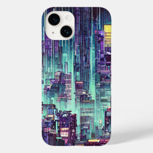 Capa de telefone de Cyberpunk City