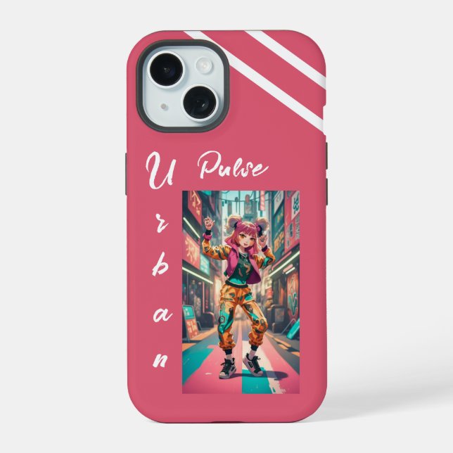Capa de telefone de dança Hip Hop 2 (Verso)