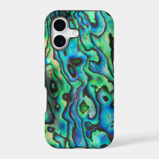 Capa de telefone de design azul e verde