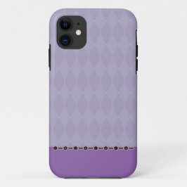 Capa de telefone de Design de Diamante Roxo