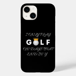 capa de telefone de design para golfistas incrível