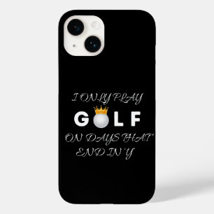 capa de telefone de design para golfistas incrível