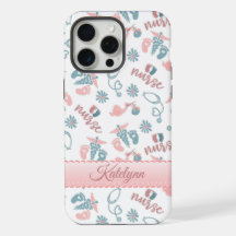Capa de Telefone de Enfermeira de Bebê Personaliza
