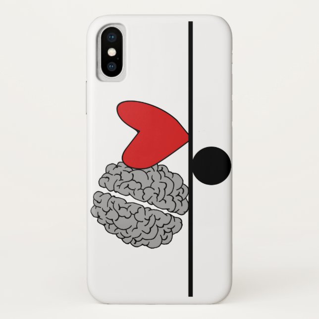 Capa de telefone de equilíbrio do Mente-Coração (Verso)