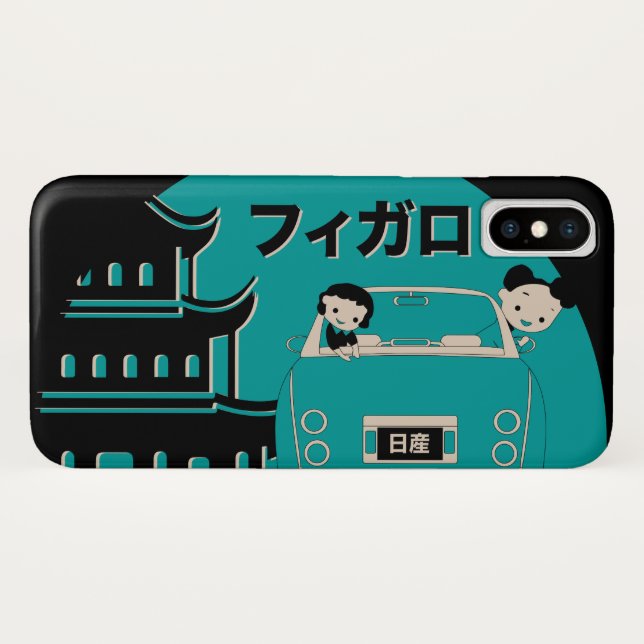 Capa de telefone de Figaro (Verso (Horizontal))