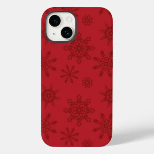 Capa de telefone de flocos de neve