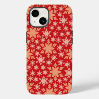 Capa de telefone de flocos de neve
